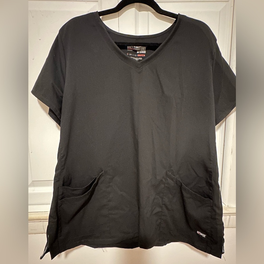 Greys Anatomy Black Scrub Set